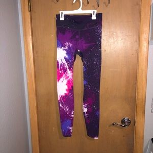 Fun colored leggings